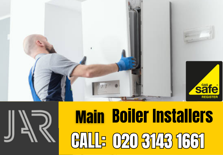 Main boiler installation Stamford Hill